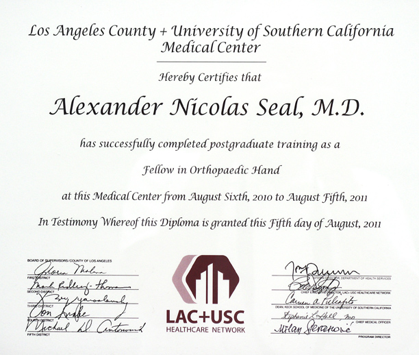 LACUSCMC Diploma