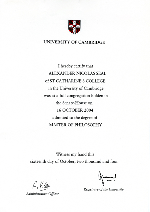 UOC Diploma