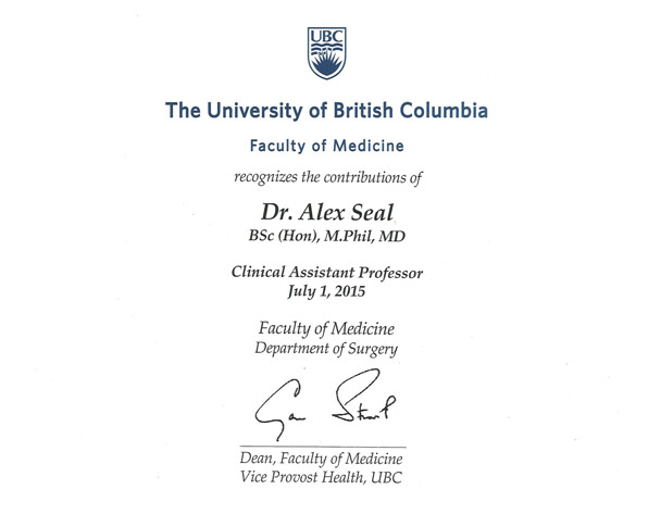 UBC Diploma
